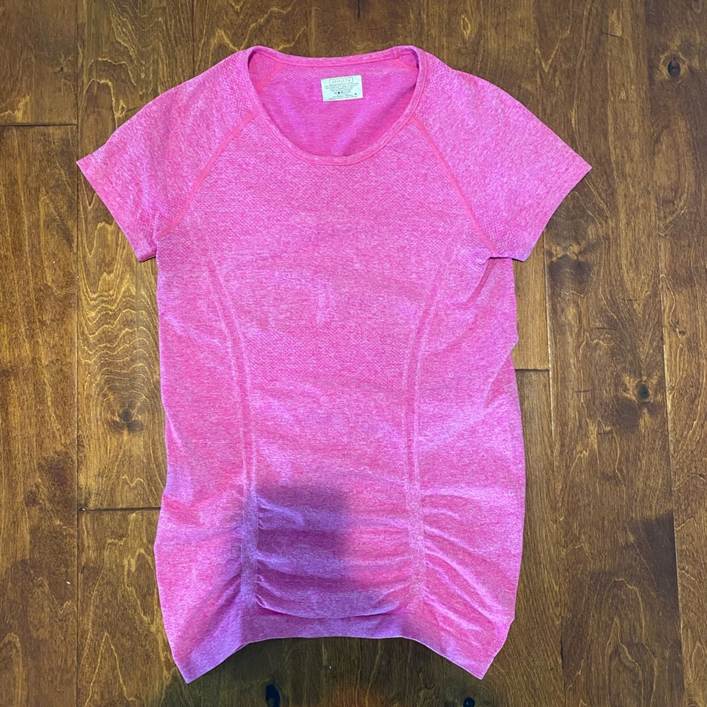 Athlete Ruched Workout Shirt
